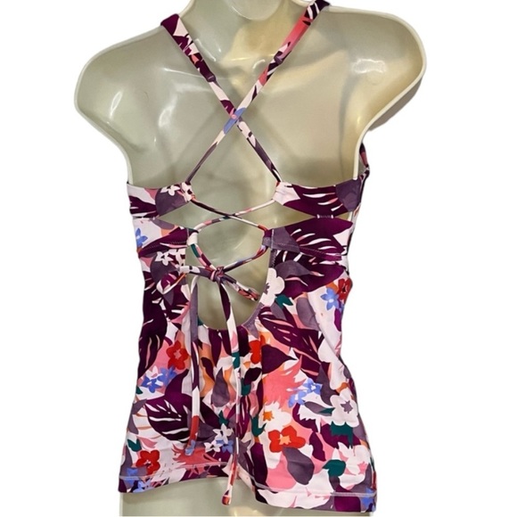 ATHLETA Tankini NWT Daybreak Tropic Triangle  Swim - Picture 10 of 12